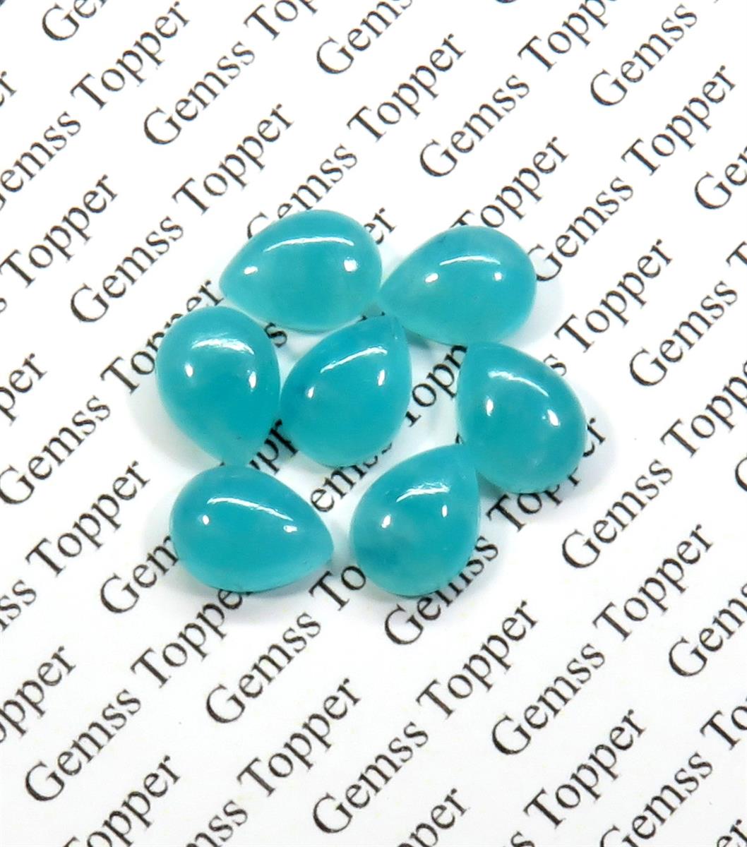 Amazonite 5x7 mm Pear Cabochon